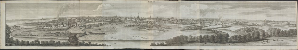 モスクワ From: Travels over Moscow, 1711 作： Cornelis de Bruijn