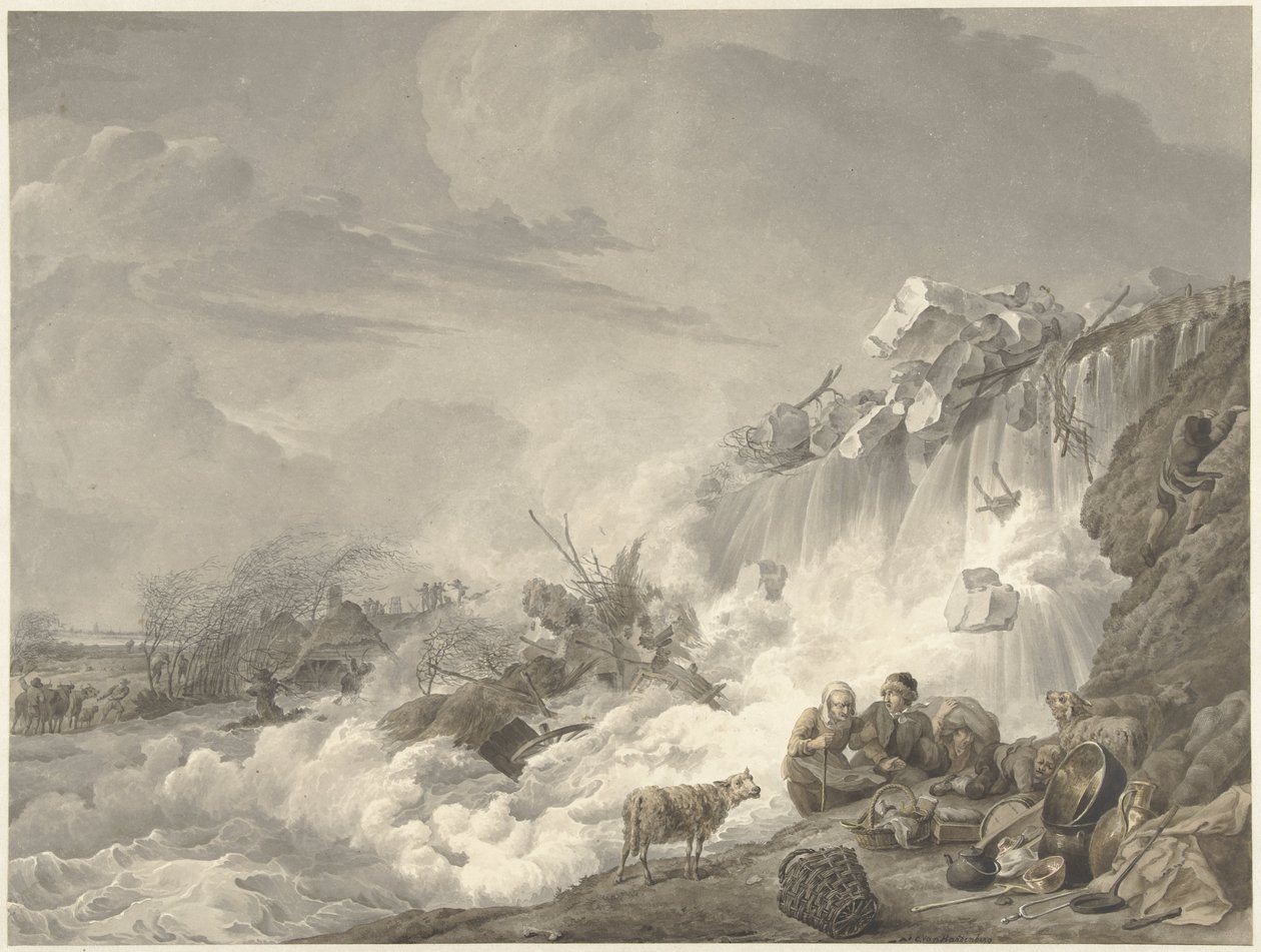 堤防決壊 作： Cornelis van Hardenbergh