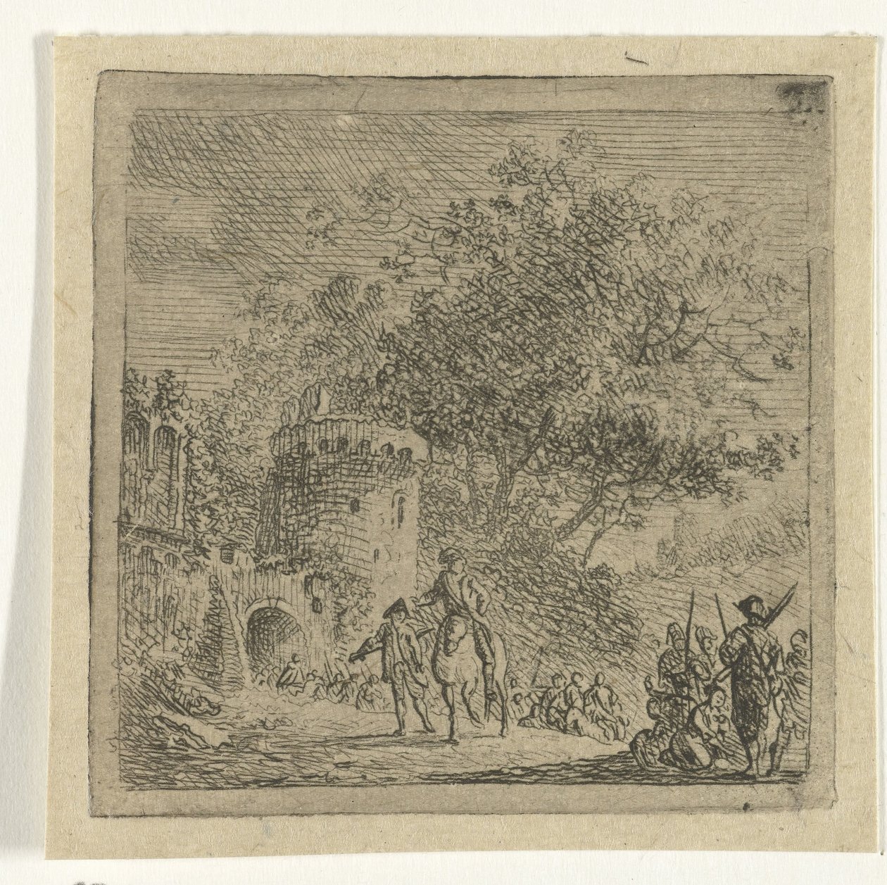ゲートの兵士 作： Cornelis van Hardenbergh