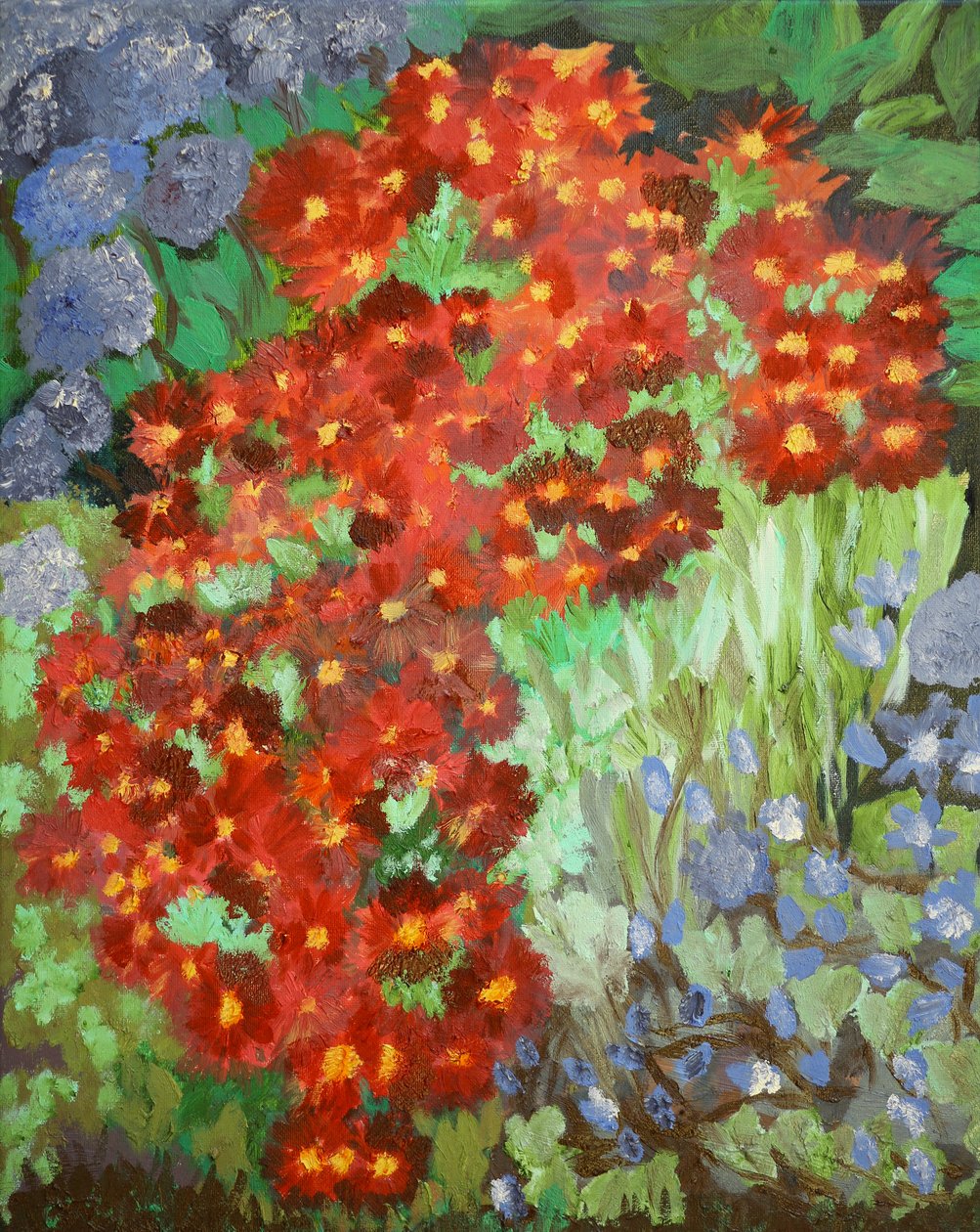 コーニッシュの花 作： コシマダッガル
