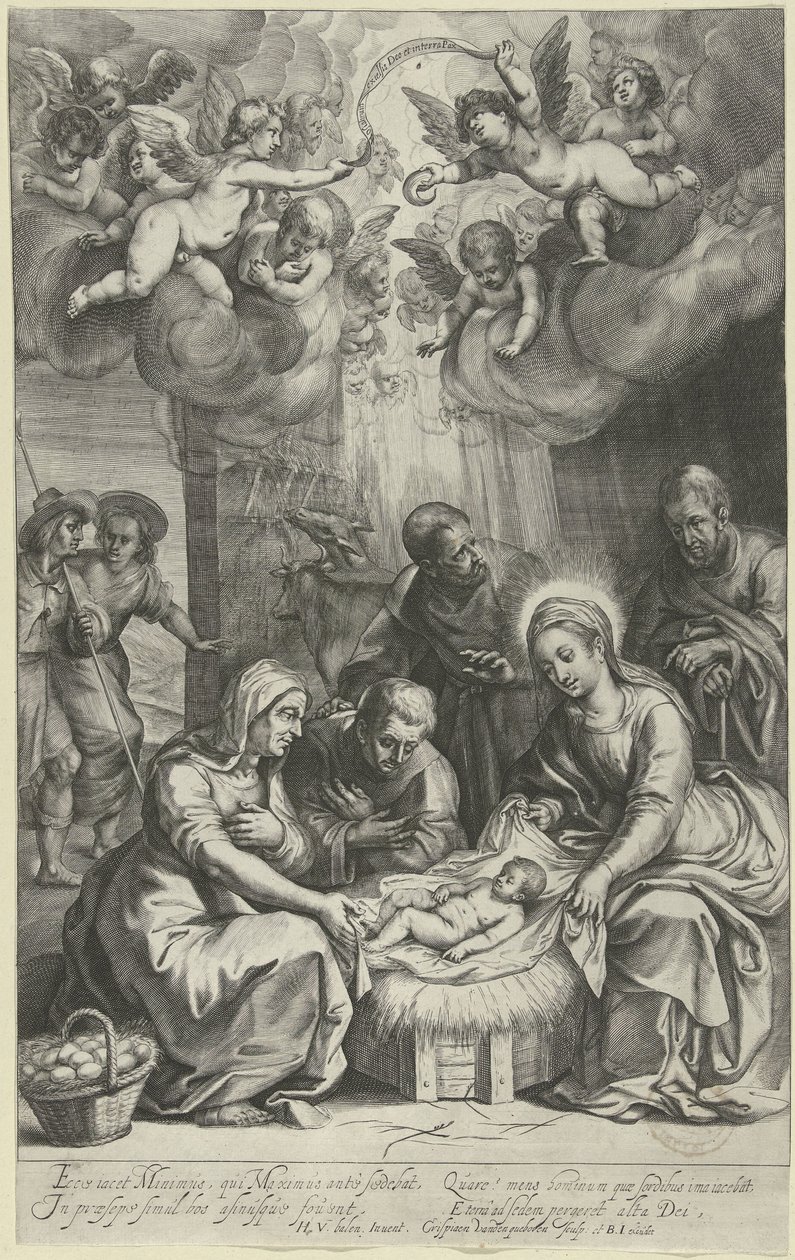 羊飼いの礼拝 作： Crispijn van den Queborn