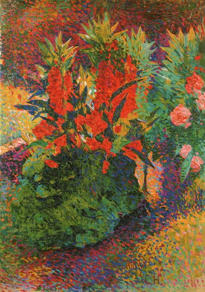 庭の春の花 作： カート・ハーマン