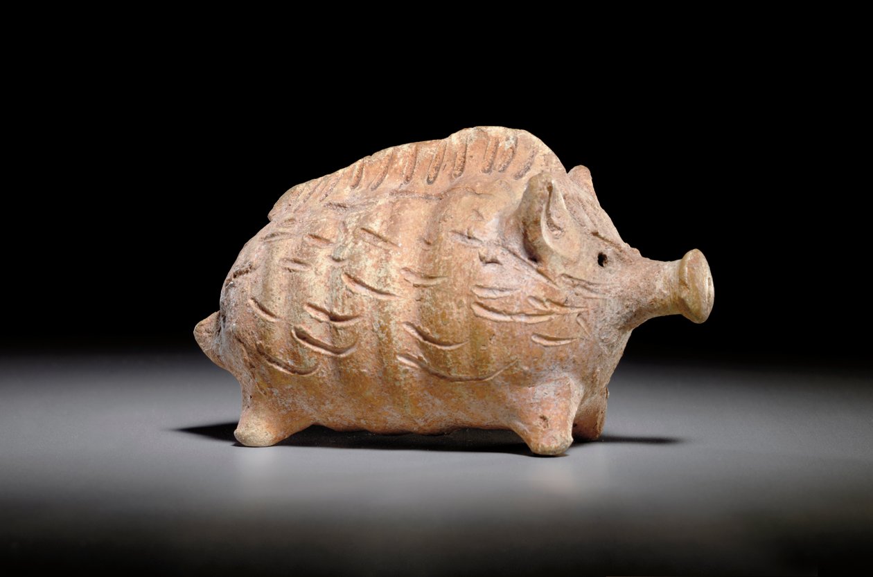 ヘレニズム時代のガラガラ 紀元前1世紀頃 （テラコッタ 作： キプロスキプロス