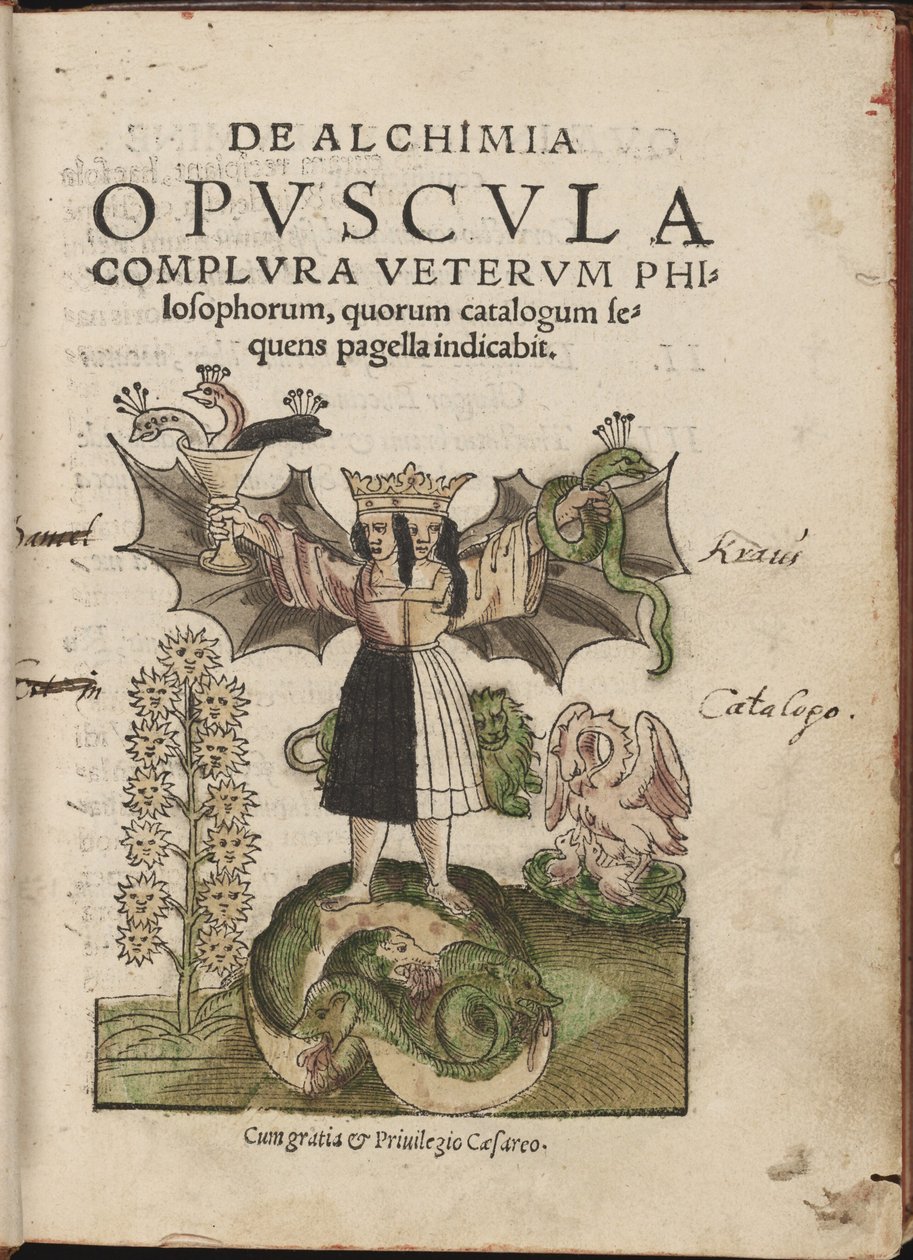 De Alchimia opvscvla complvra vetervm philosophorum、1550 作： Cyriacus Jacob