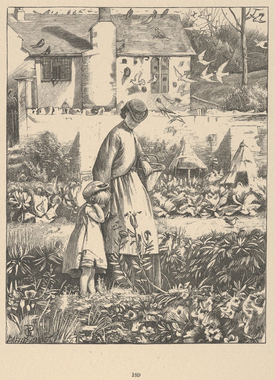 Wayside Posies: Original Poems of the Country Life、1867年からの島の蜂。 作： ダルジエル兄弟