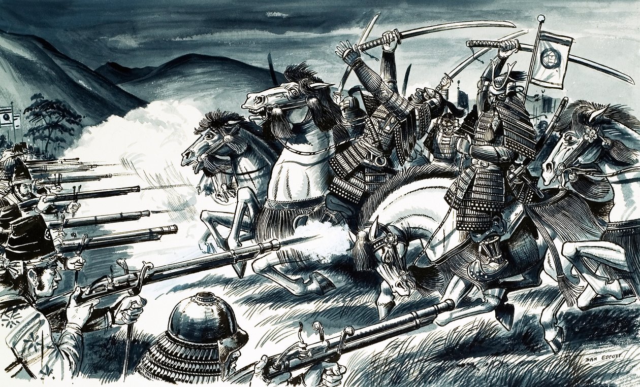 1575年の長篠の戦い 作： ダン・エスコット