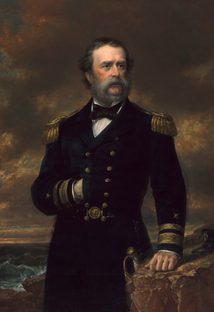 サミュエル・フランシス・デュポン、1867～1868年。 作： ダニエル・ハンティントン