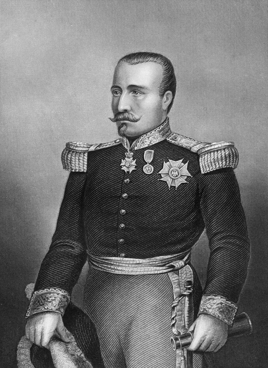 ボスケ将軍、フランスの兵士、1857 作： ダニエル・ジョン・パウンド