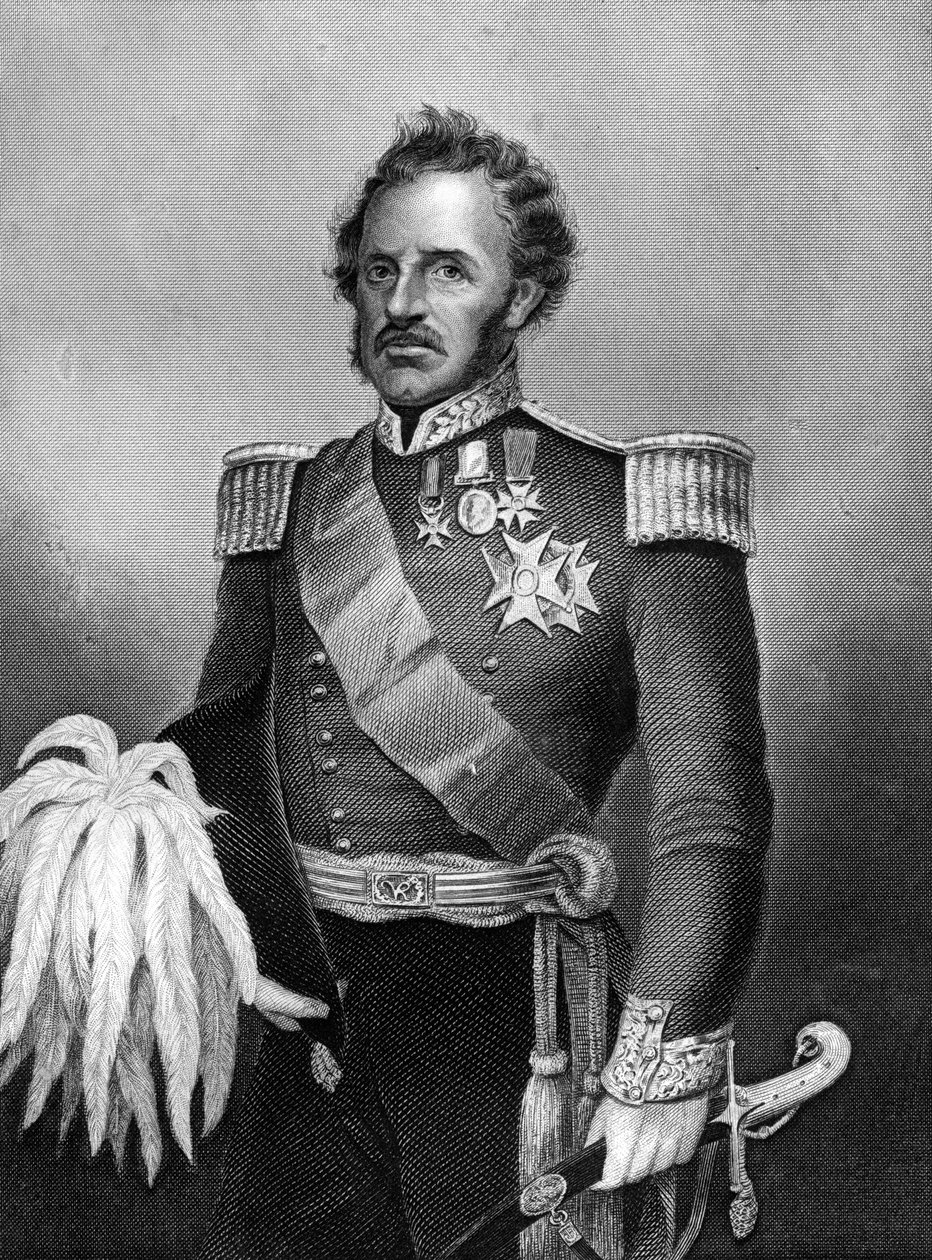 イギリス軍兵士、サーレイシーエヴァンス将軍、1857年 作： ダニエル・ジョン・パウンド