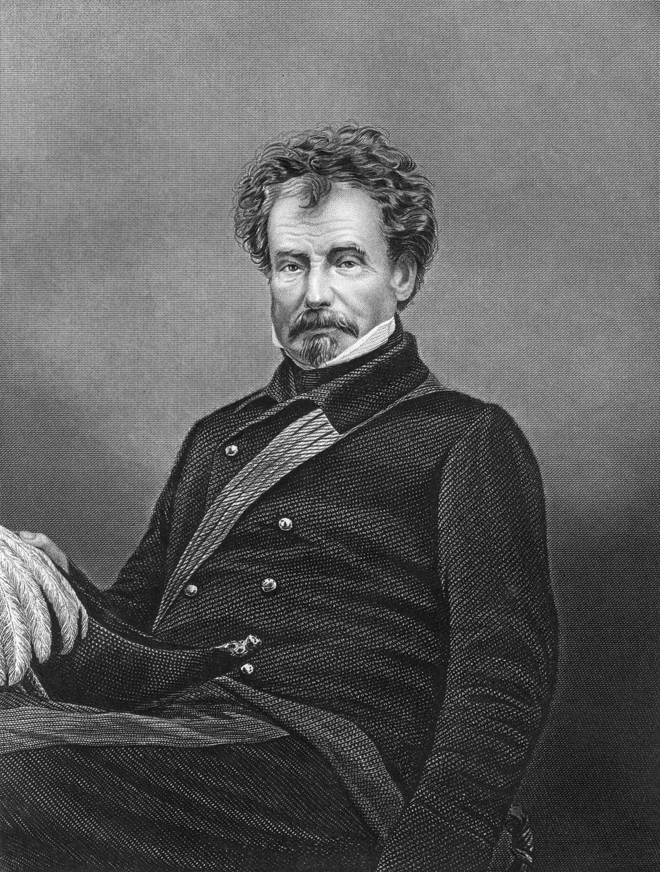 コリンキャンベル卿、インド軍の最高司令官、c1860 作： ダニエル・ジョン・パウンド