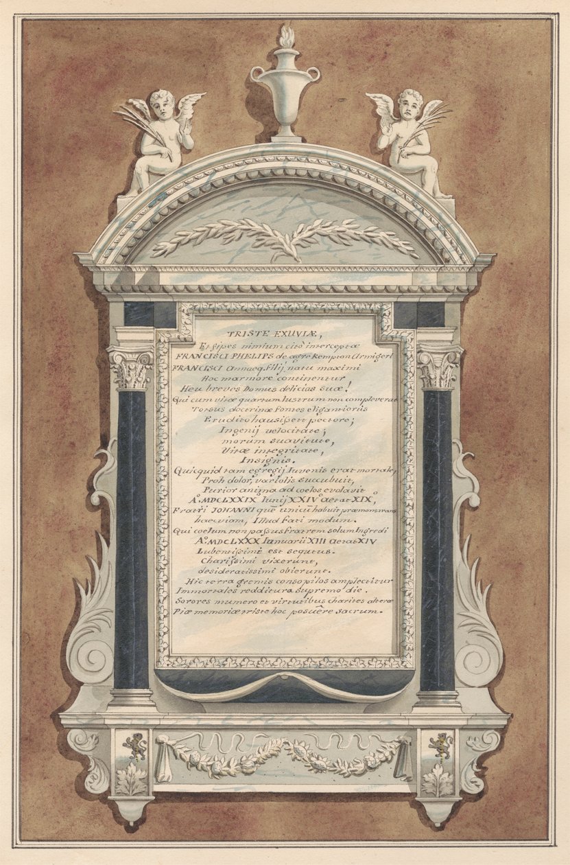 Memorial a Francis Phelips, da Igreja de Sunbury 作： ダニエル・ライソンズ