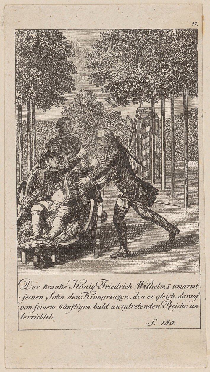 『ブランデンブルクの歴史』シリーズの第11号 作： ダニエル・ニコラウス・チョドヴィエツキ