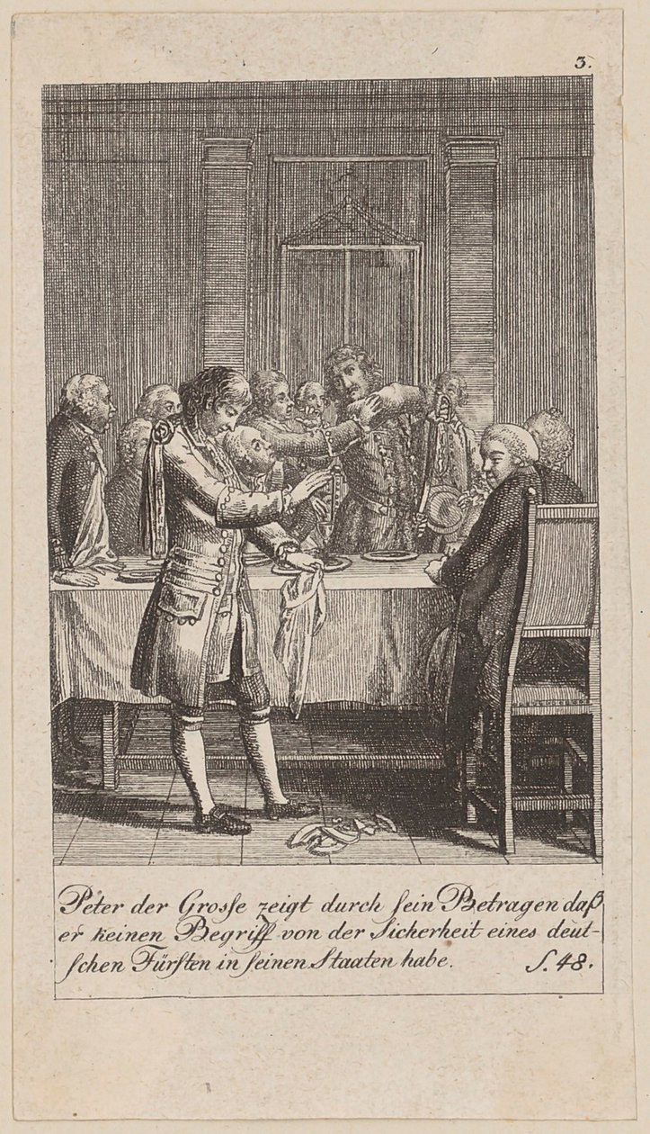 連作『ブランデンブルクの歴史』第3図 作： ダニエル・ニコラウス・チョドヴィエツキ