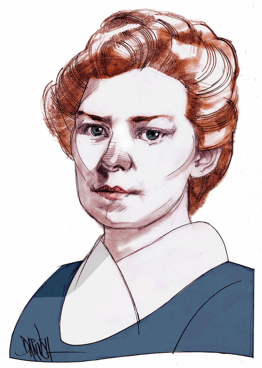 エセル・リリアン・ブール・ヴォイニッチ、2013年（デジタル色鉛筆画） 作： ダリシュ・ラドプール