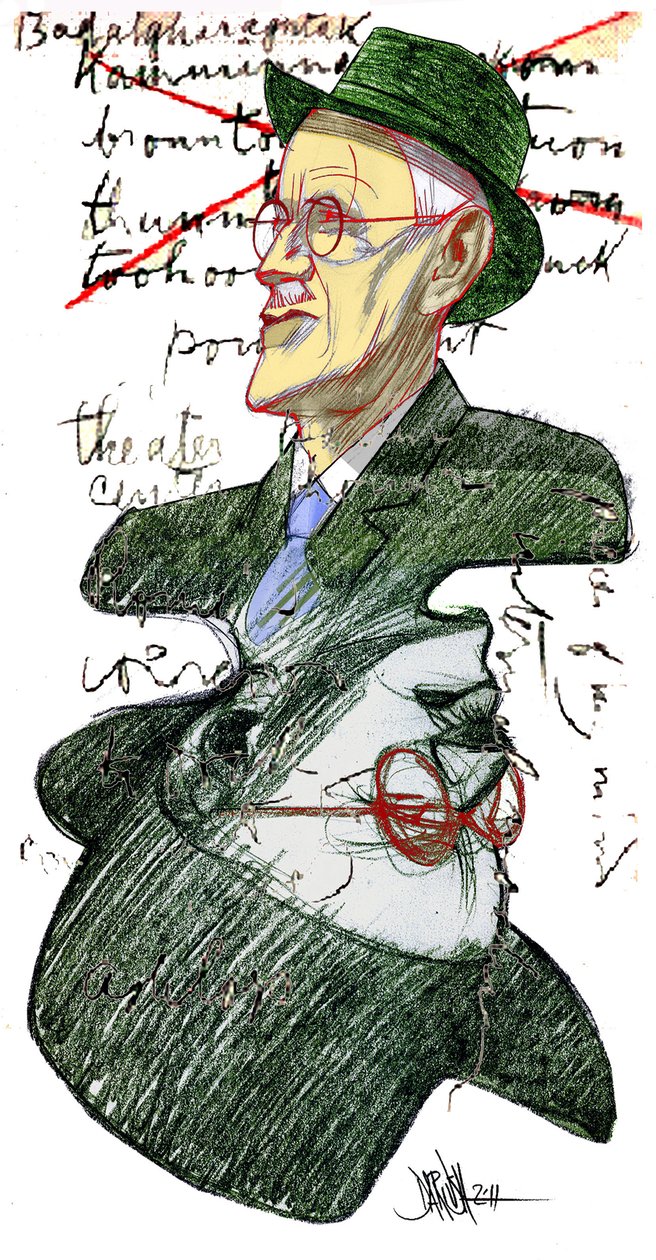 ジェイムズ・ジョイス 作： ダリシュ・ラドプール
