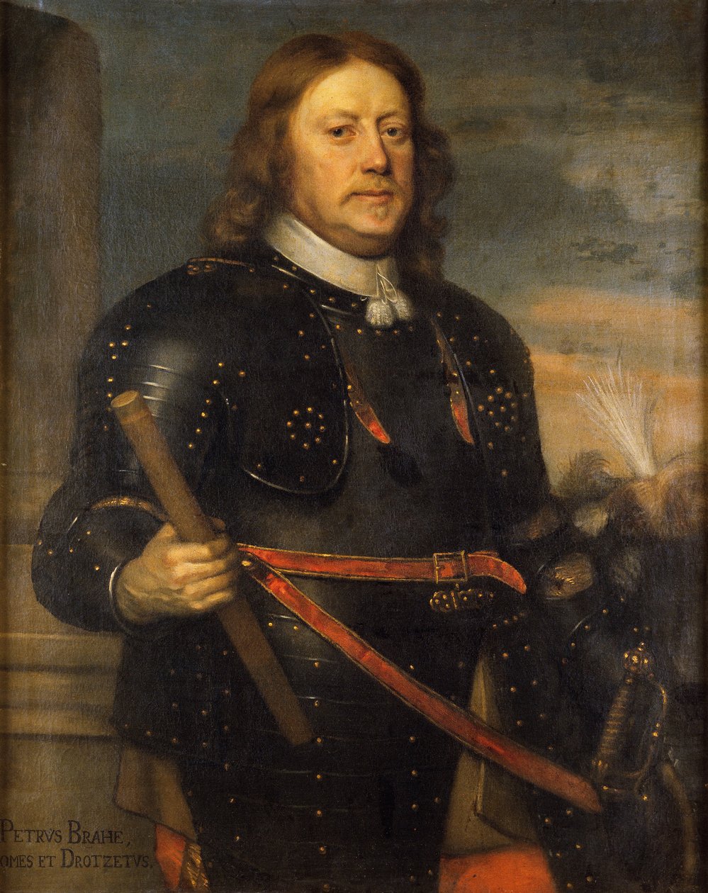 小ペル・ブラヘ、1650年頃（キャンバスに油彩） 作： デビッド・ベック