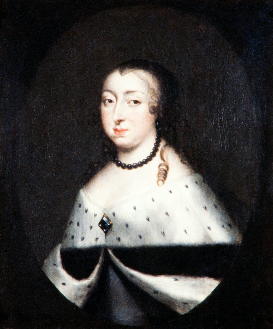 ヘートヴィヒ・エレオノーラ、スウェーデンの王太后、1661年頃（キャンバスに油彩） 作： デビッドクレッカービームオブオナー