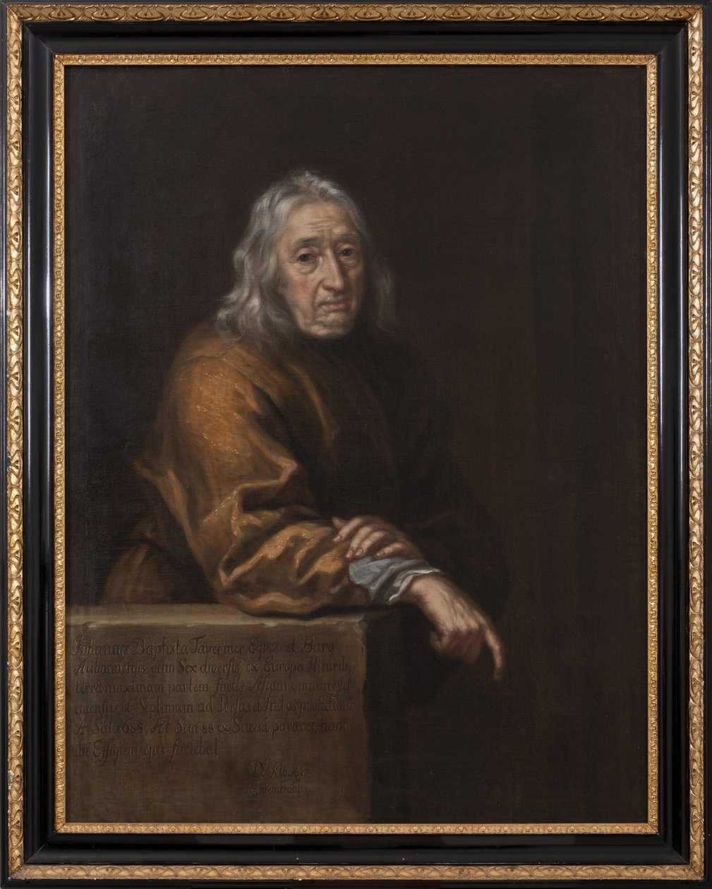 ジャン・バティスト・ドーボンヌ・タヴェルニエ、1605-1689年、男爵、探検家 作： デビッドクレッカービームオブオナー