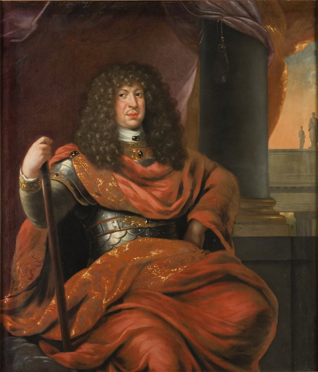 クリスティアン・アルブレヒト（1641年 - 1694年）、ホルシュタイン＝ゴットルプ公、デンマークのフレドリカ・アマリアと結婚 作： デビッドクレッカービームオブオナー