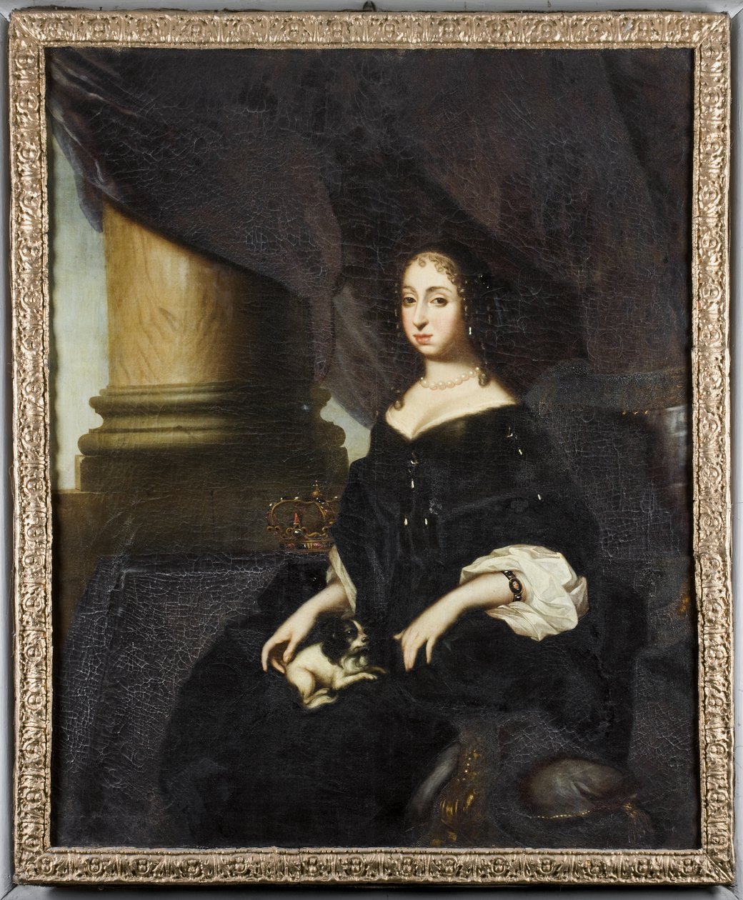 ホルシュタイン＝ゴットルプ公女ヘートヴィヒ・エレオノーラ（1636-1715）の肖像 作： デビッドクレッカービームオブオナー