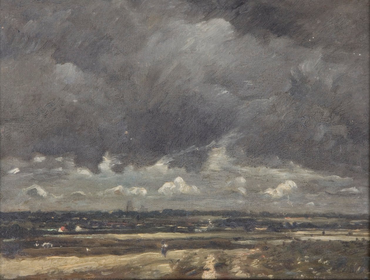 「低地の風景」、1887-1930 作： デビッド・ミュアヘッド