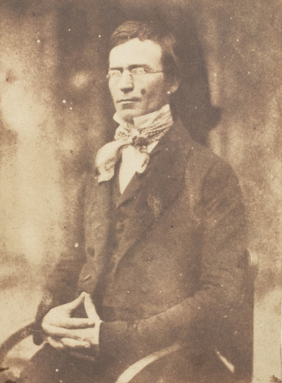 ジェイコブ・アボット、1843-47。 作成者: David Octavius Hill、Robert Adamson、Hill & Adamson。 作： ヒルとアダムソン