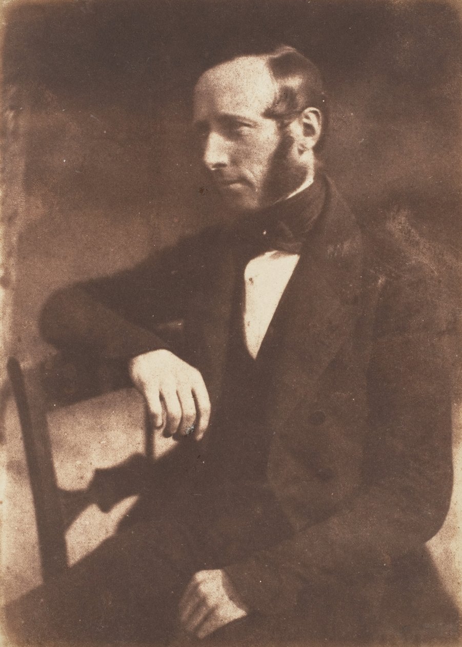 [男]、1843-47。 作成者: David Octavius Hill、Robert Adamson、Hill & Adamson。 作： ヒルとアダムソン