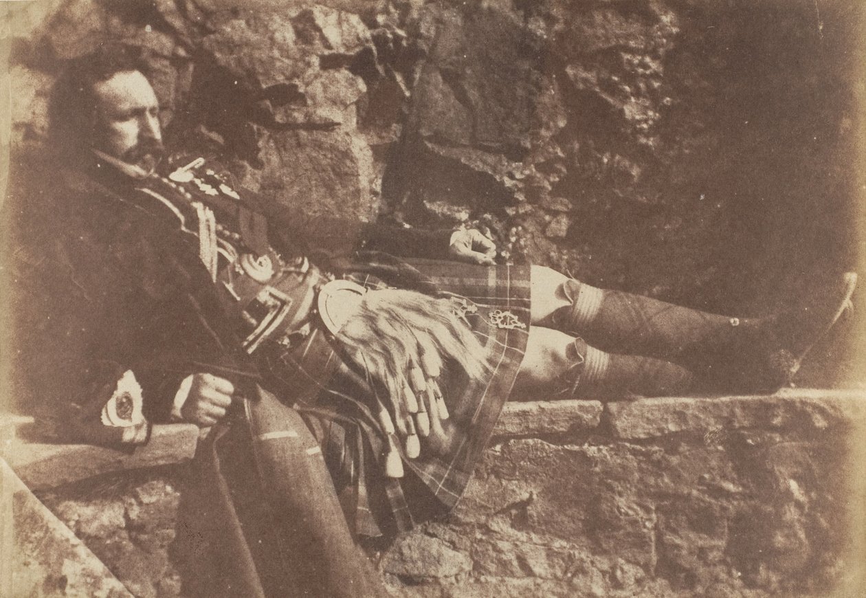 ソビエスキー・スチュアート、1843～47年。 作成者: David Octavius Hill、Robert Adamson、Hill & Adamson。 作： ヒルとアダムソン