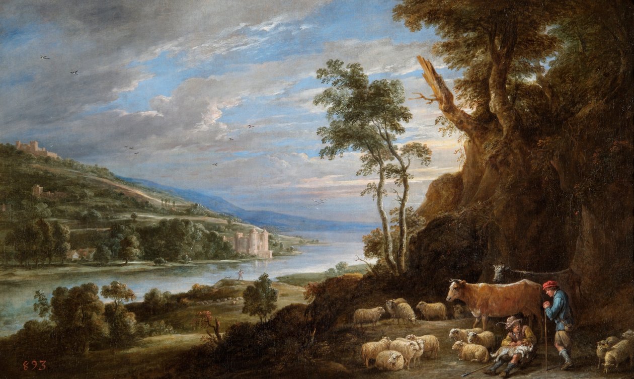 Landscape with shepherds and a distant view of a castle (oil on canvas)   1461568   ja       japanese Successfully Translated  Original: Saint James fighting Translat: Saint James fighting 1448937 ja japanese Successfully Translated Original: First Empire  作： デビッドテニアーズザヤンガー