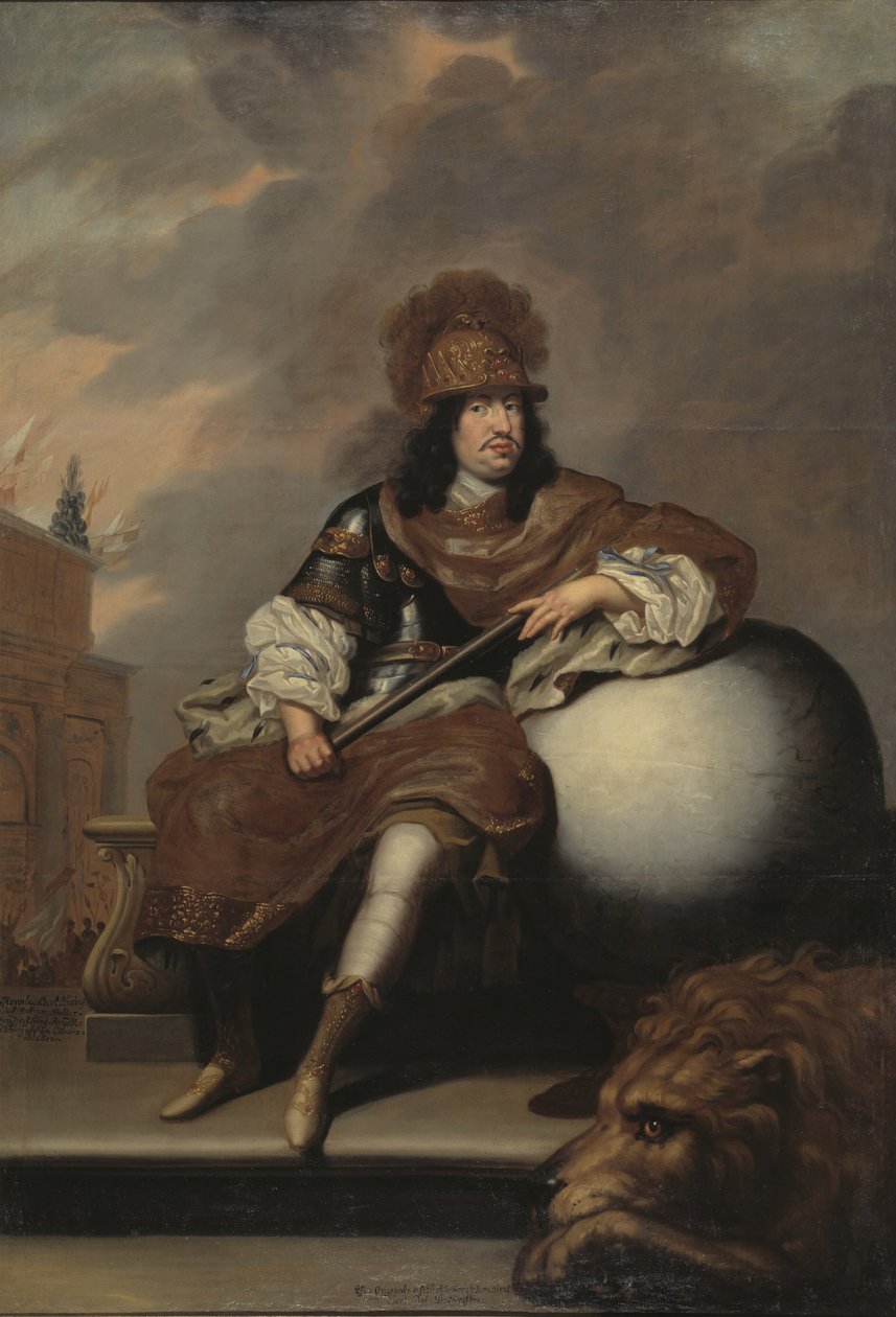 カール10世グスタフ、1622-1660年、スウェーデン王、ツヴァイブリュッケン辺境伯 作： デビッド・フォン・クラフト