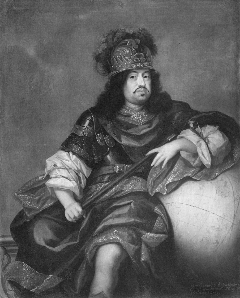 カール10世グスタフ、1622-1660年、スウェーデン王、ツヴァイブリュッケン宮中伯 作： デビッド・フォン・クラフト