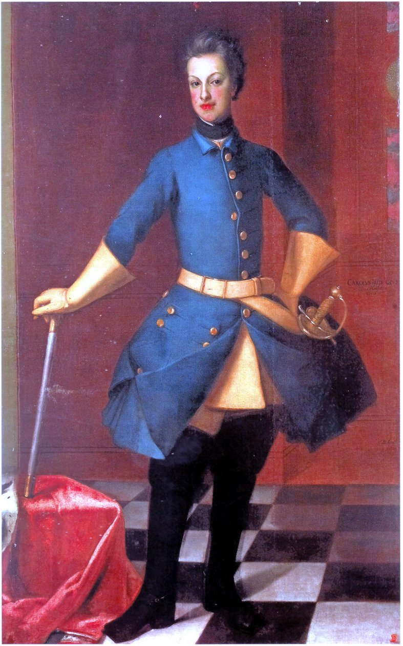 ホルシュタイン＝ゴトルプ家のチャールズ・フレデリックの肖像（1700-1739年） 作： デビッド・フォン・クラフト