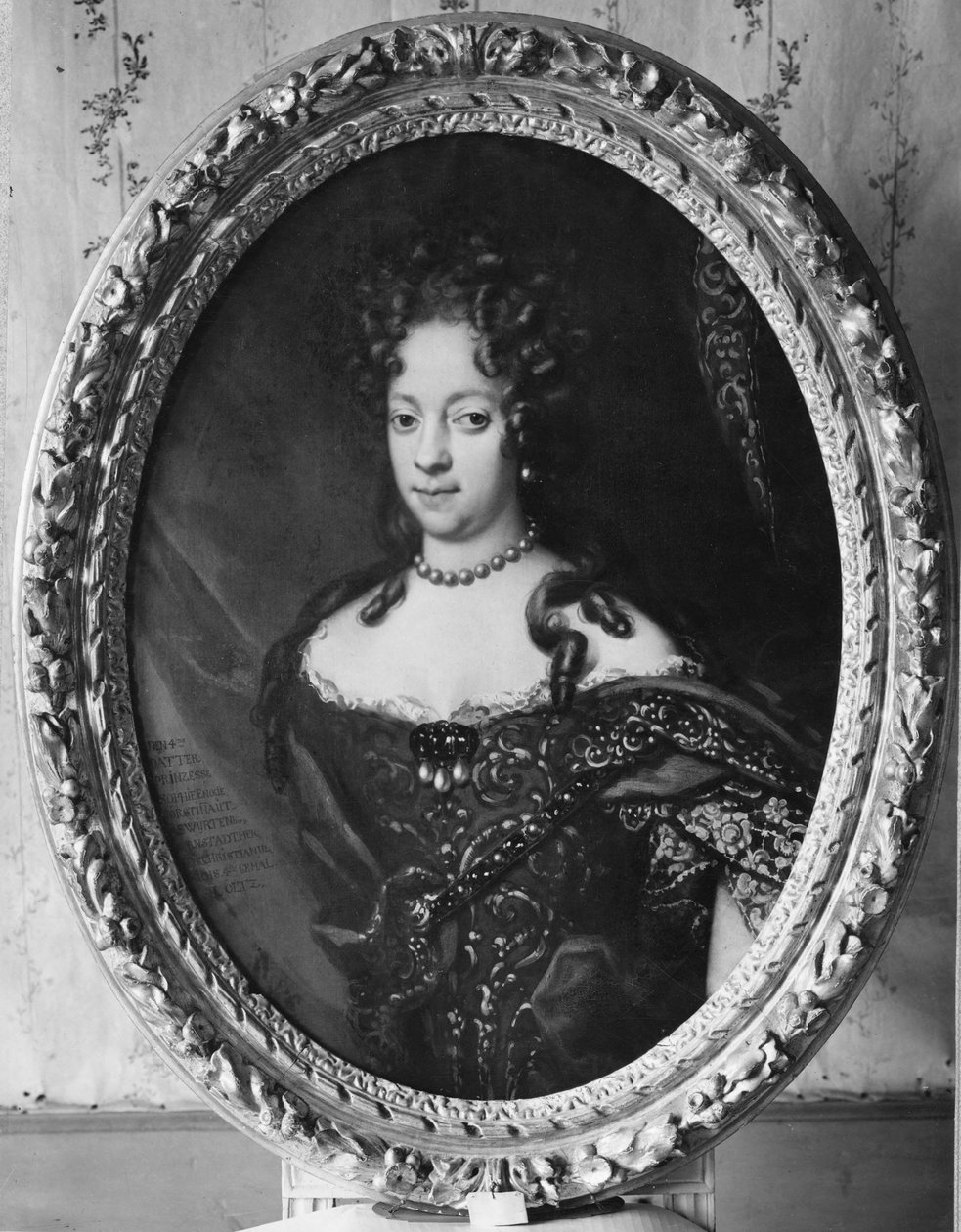 ソフィア、1662-1738年、メクレンブルク＝ギュストロー公女、ヴュルテンベルク＝ベルンシュタット公爵夫人 作： デビッド・フォン・クラフト