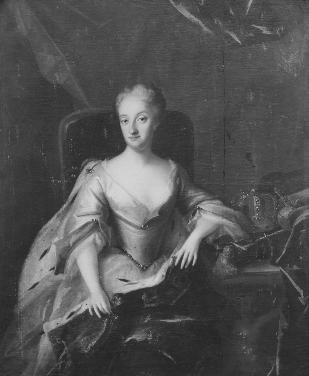 ウルリカ・エレオノーラ、1688-1741年、スウェーデン女王 作： デビッド・フォン・クラフト