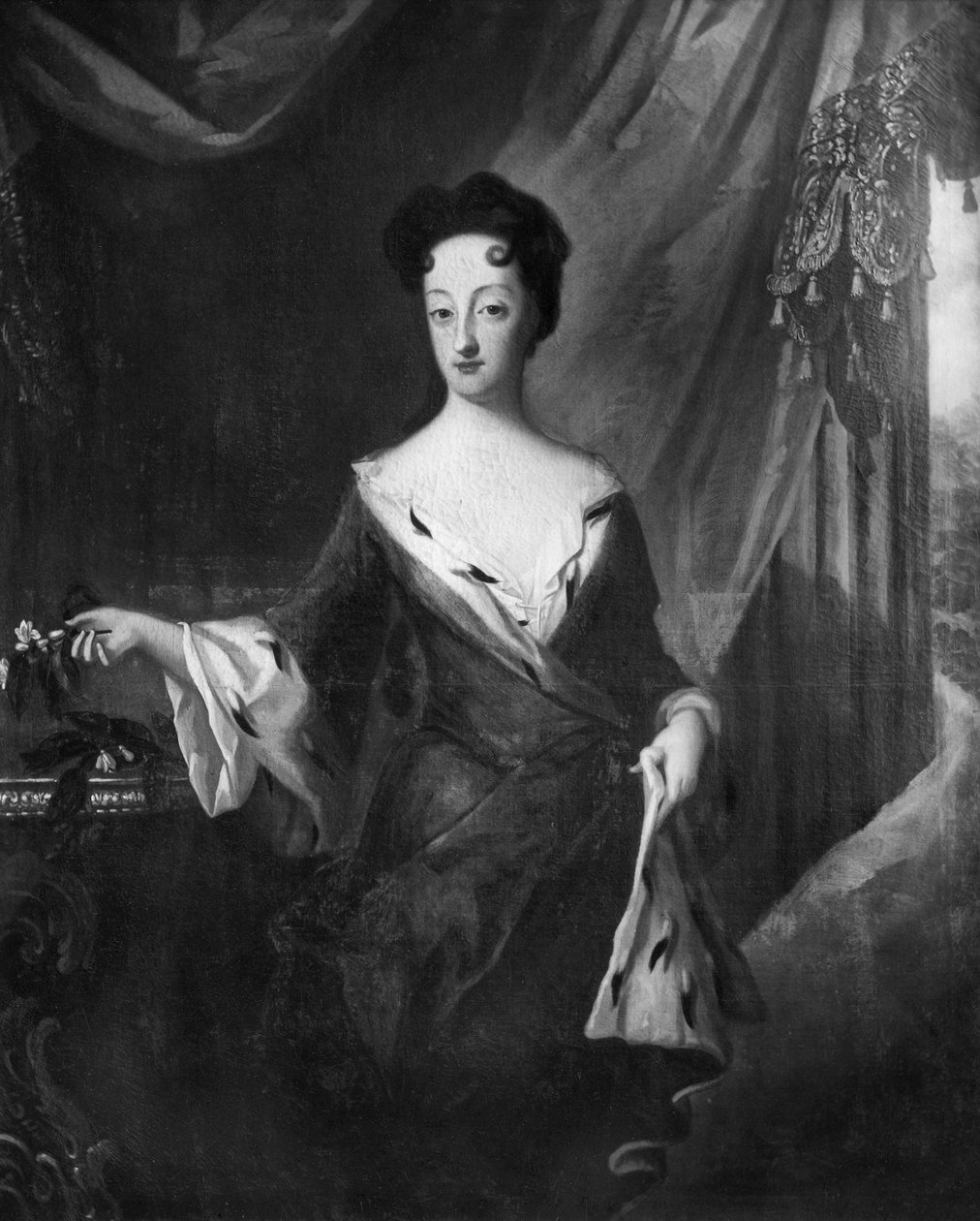ウルリカ・エレオノーラ（年少、1688-1741）、スウェーデン女王、スウェーデン王フレドリク1世の妃 作： デビッド・フォン・クラフト