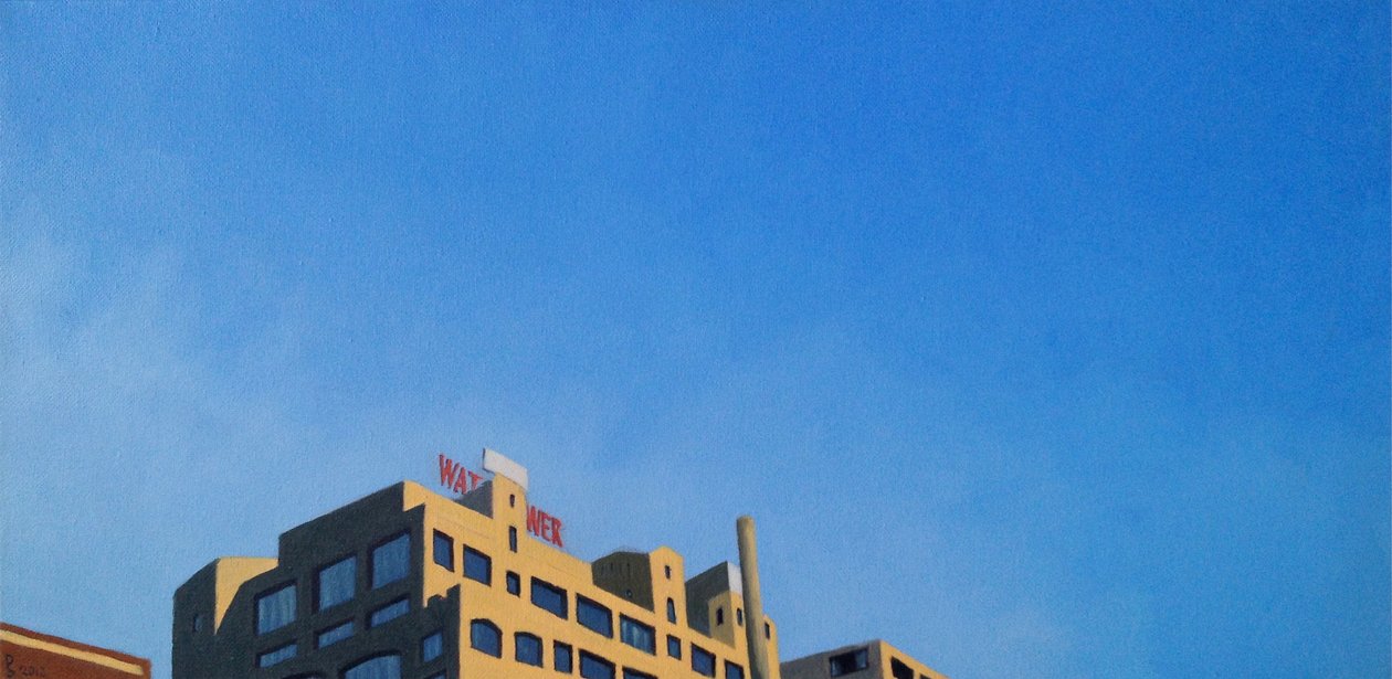 望楼, 2012 （キャンバスに油彩） 作： デボラ・スティーブンソン