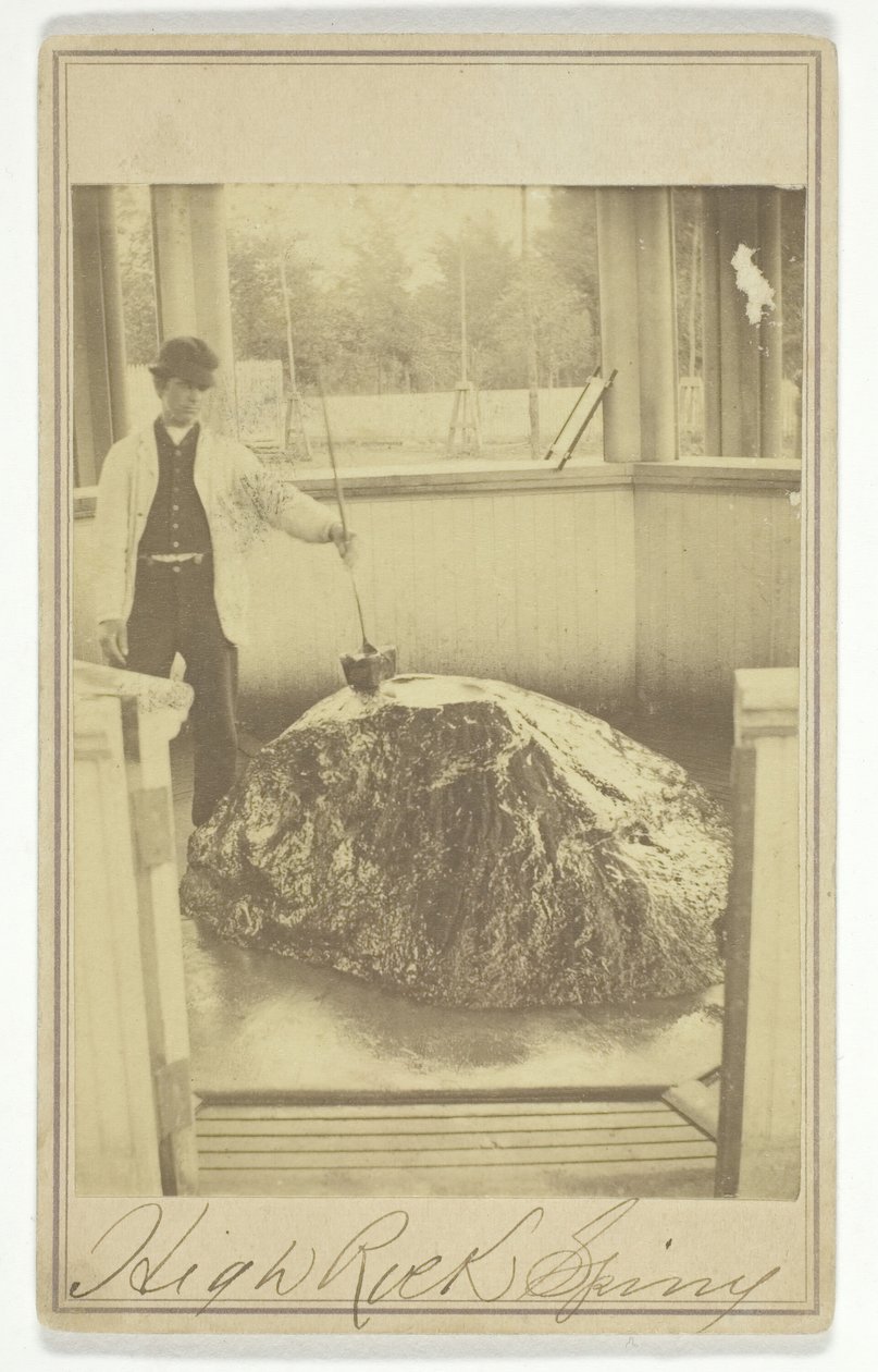 ハイロックスプリング、c。 1865年。 作： デロス・バーナム