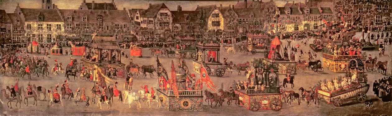 1615年5月31日日曜日のブリュッセルオメガガンクのイザベラ大公の勝利（1556-1633）（詳細は75629を参照） 作： デニス・ヴァン・アルスロート