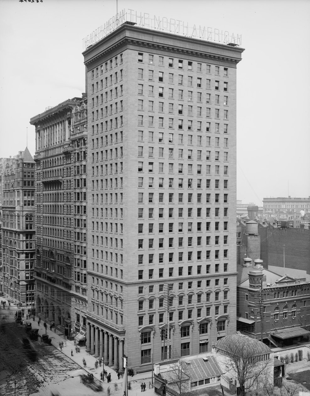 北米および不動産信託の建物、ペンシルベニア州フィラデルフィア、c.1897-1910 作： デトロイト出版株式会社