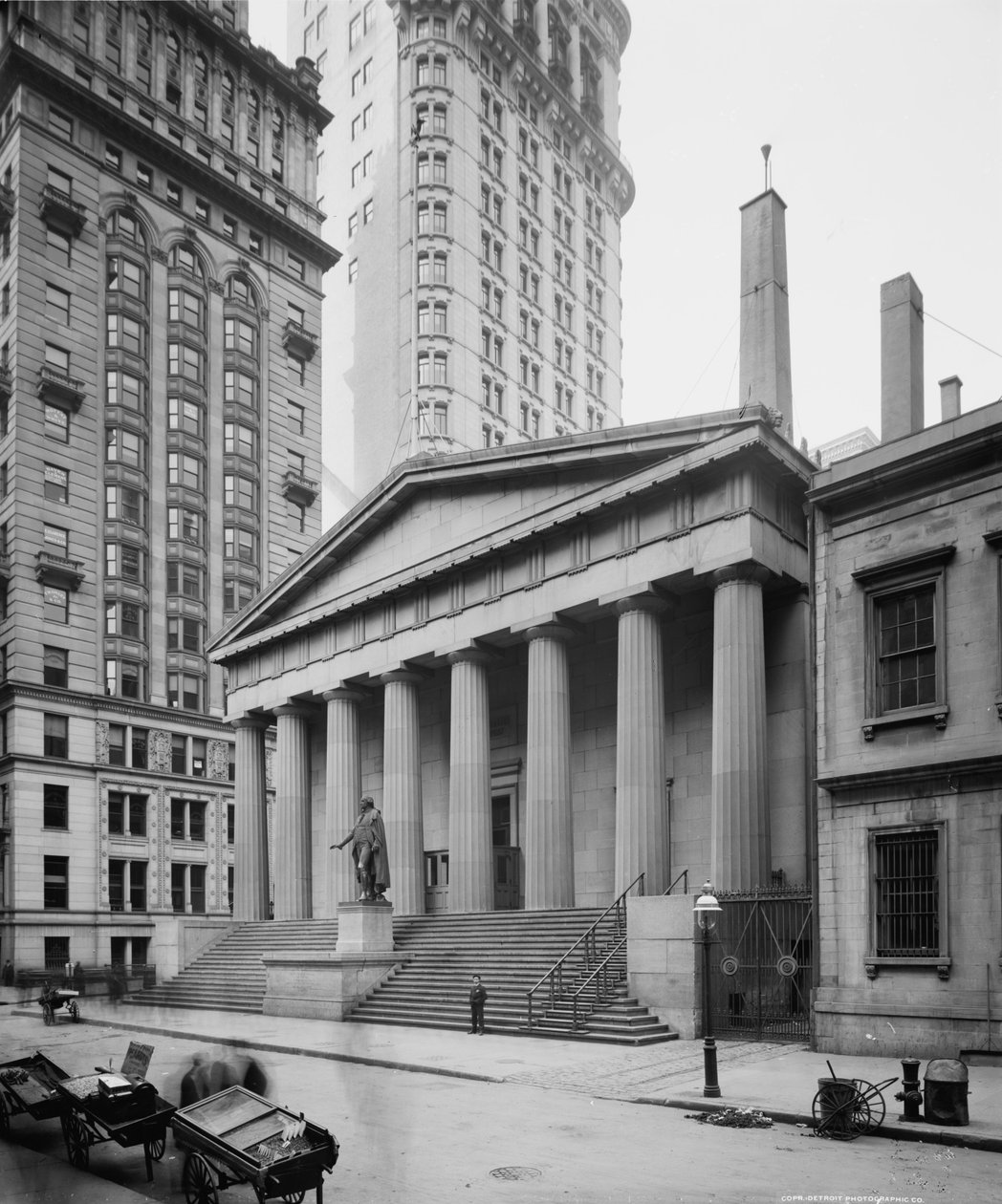US Sub Treasury、ニューヨーク、ニューヨーク、c.1905 作： デトロイト出版株式会社