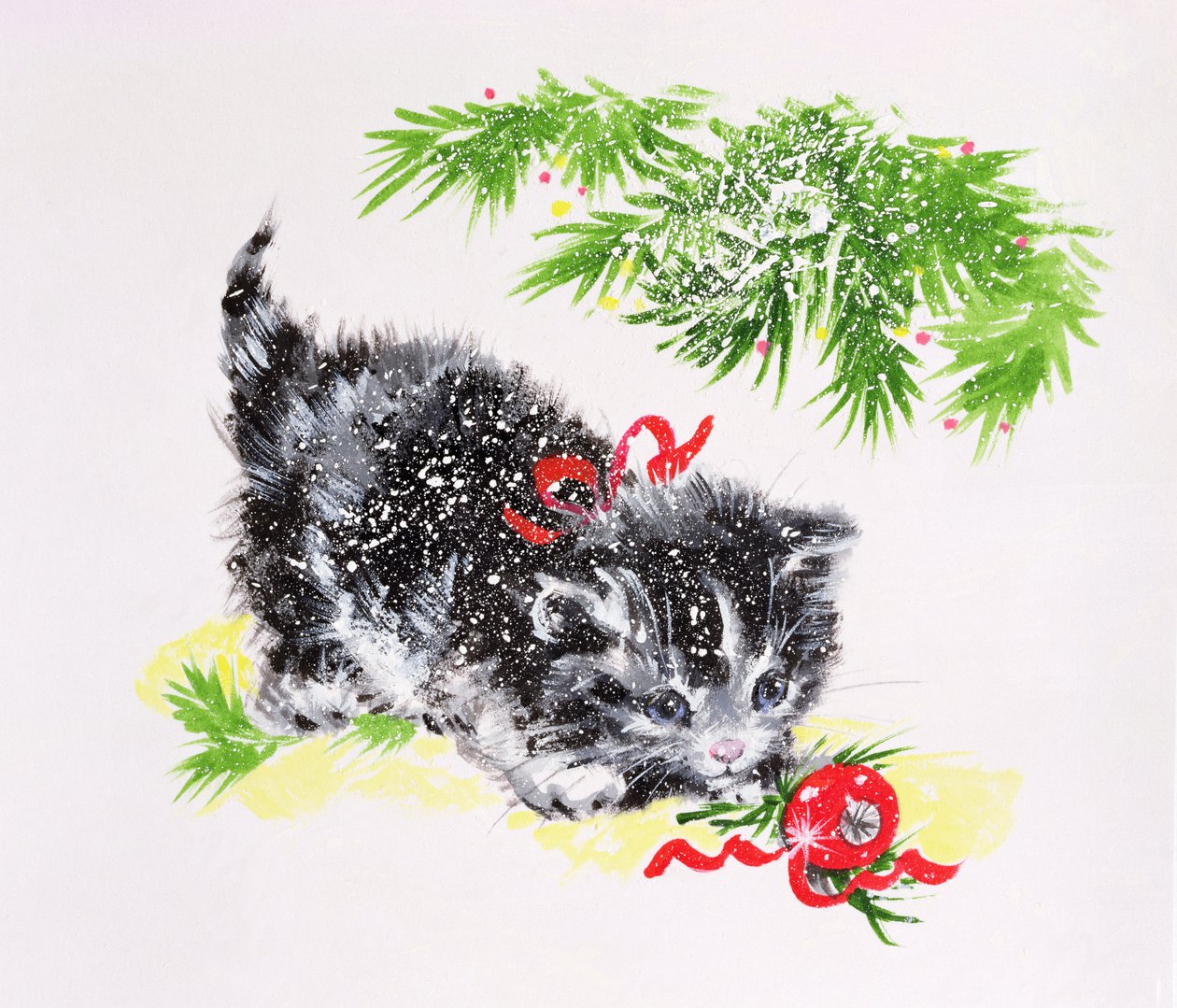 クリスマスの子猫 作： ダイアン・マット