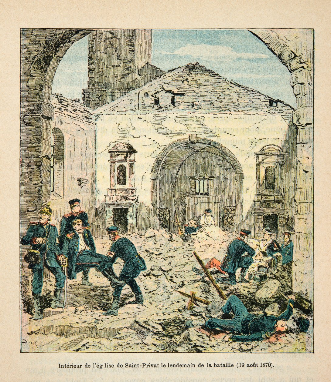 フランス人とドイツ人、1870年から1871年の戦争の逸話的な歴史 作： ディック・デロンレイ