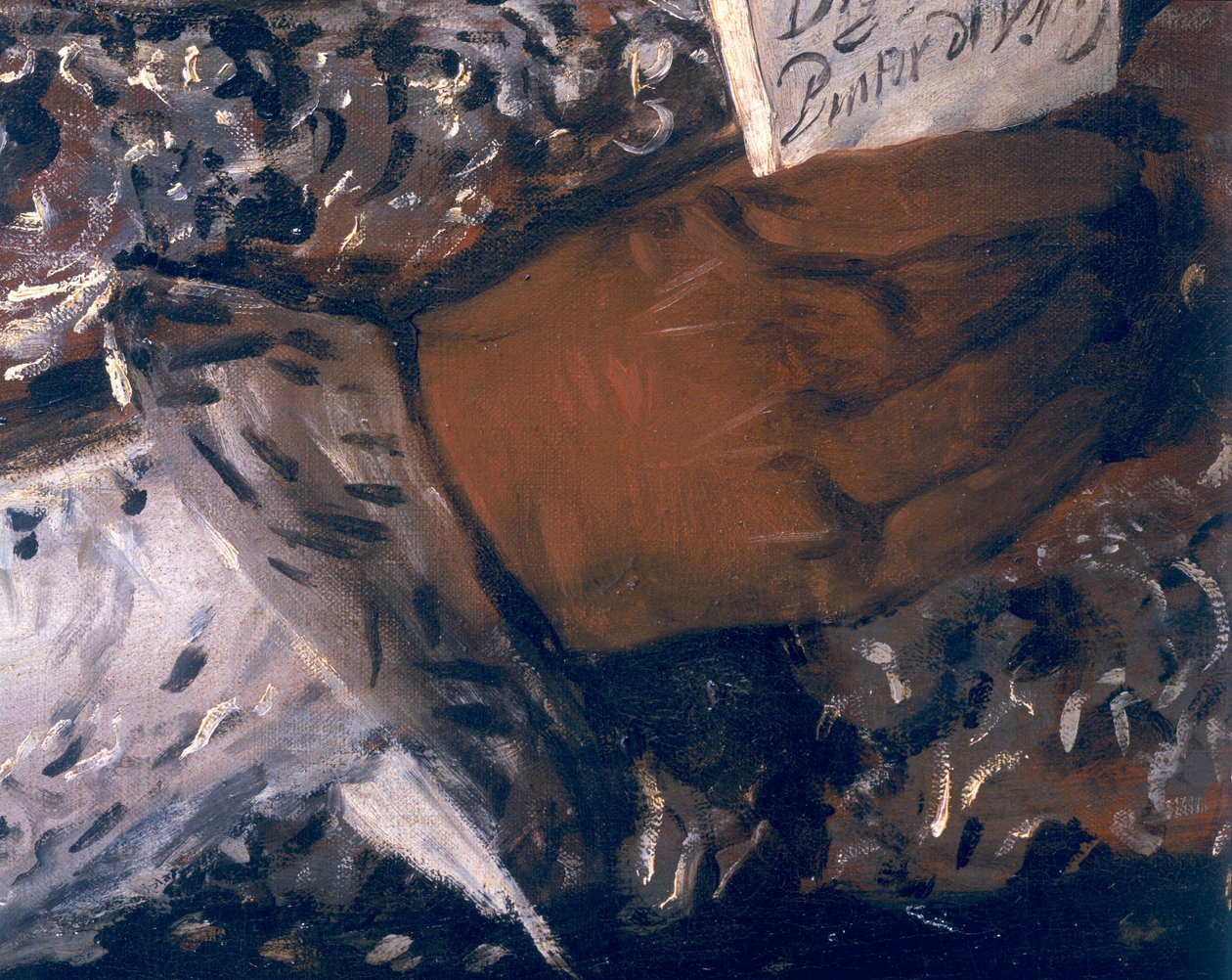 ブラウンとシルバーのスペインのフィリップ4世（1605-65）の肖像（30755の詳細）c.1631-32 作： ディエゴ・ベラスケス