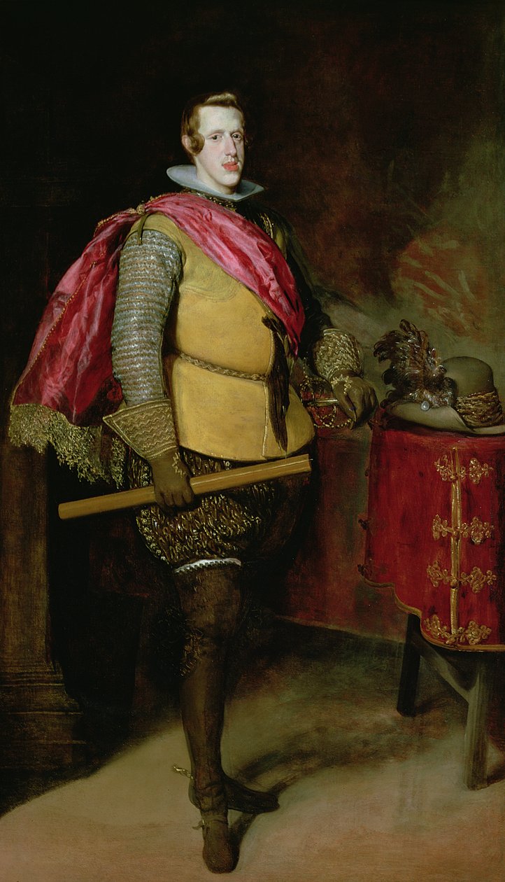 スペインのフィリップ4世（1605-65）の肖像 作： ディエゴ・ベラスケス
