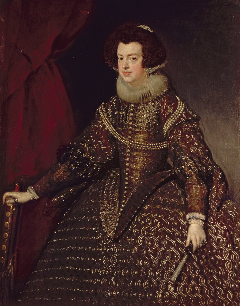 スペインのイザベラ女王（1602-44）、フィリップ4世の妻（1605-65）、1632 作： ディエゴ・ベラスケス