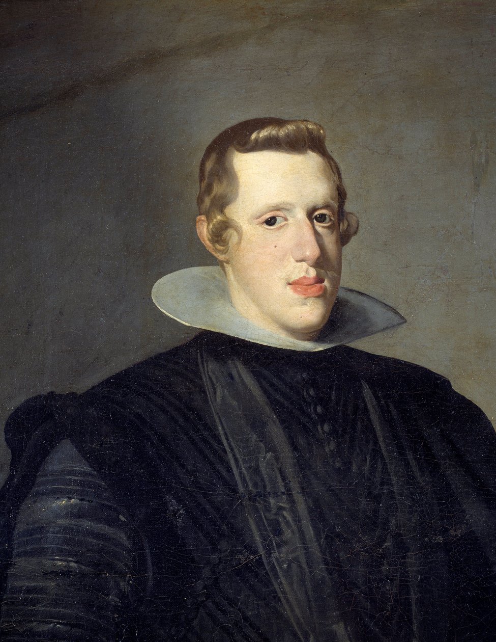 フィリップ4世（1605年～1665年）の足の肖像。詳細ディエゴ