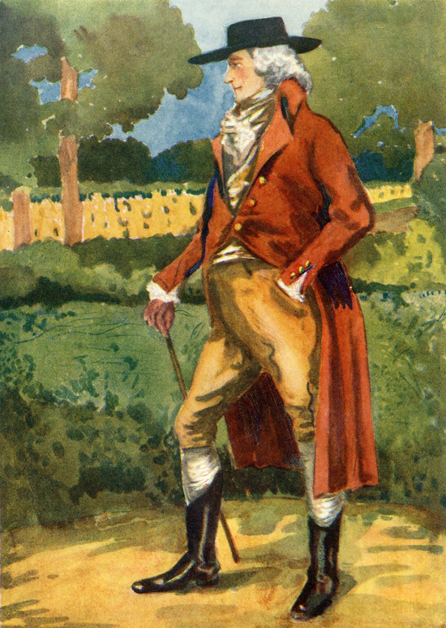 ジョージ3世（1760〜1820年）の男の衣装 作： ディオン・クレイトン・カルスロップ