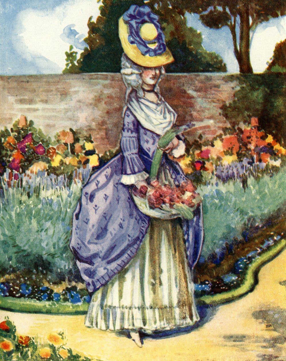 ジョージ3世（1760-1820）の時代の女性の衣装 作： ディオン・クレイトン・カルスロップ