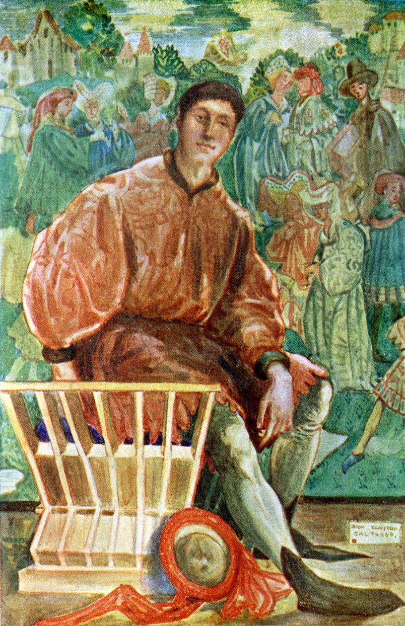 ヘンリー6世（1422-1461）の時代の男の衣装 作： ディオン・クレイトン・カルスロップ