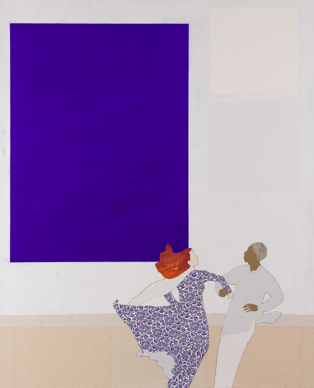 クラインが踊る、2020年（コラージュ） 作： 